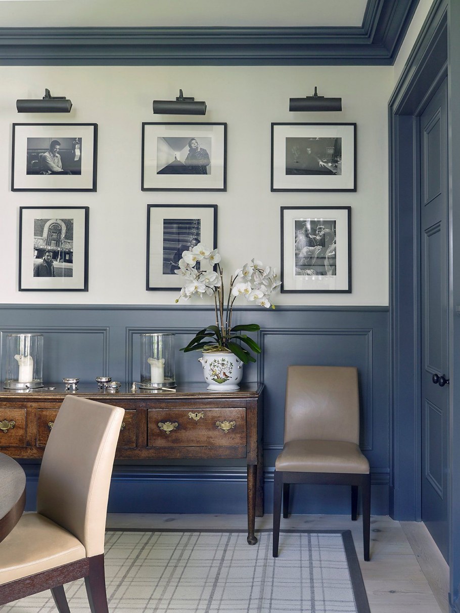 Стены в английском стиле