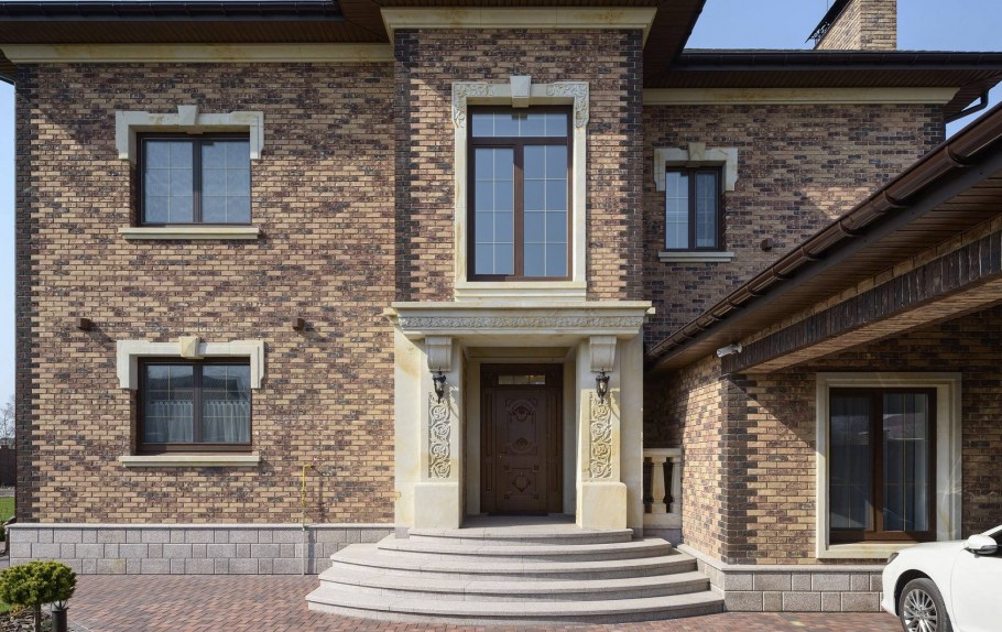 Фасады домов с камнем 416-80 Lorne