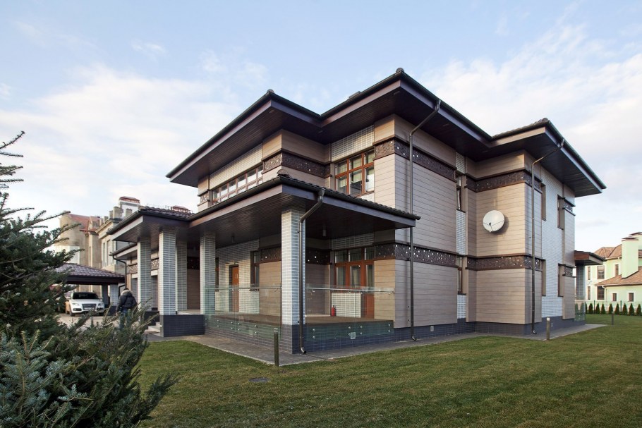 Фасады коттеджей