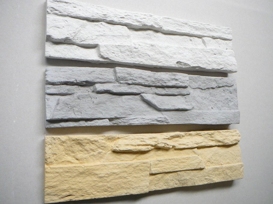 Декоративный камень из гипса