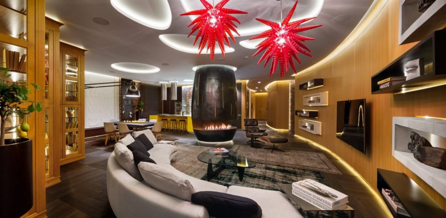 Необычные спальни