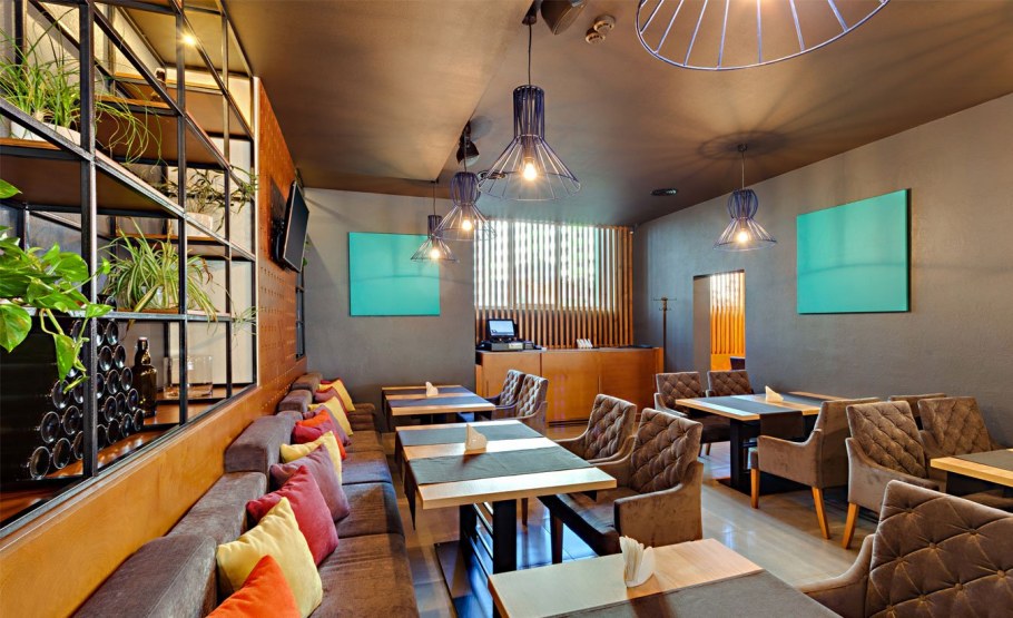 Уютное кафе интерьер