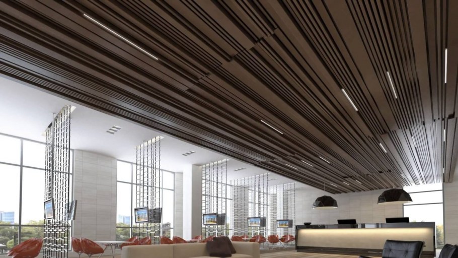 Реечный подшивной потолок