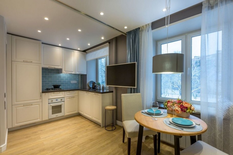 Перепланировка кухни в кухню-гостиную в хрущевке