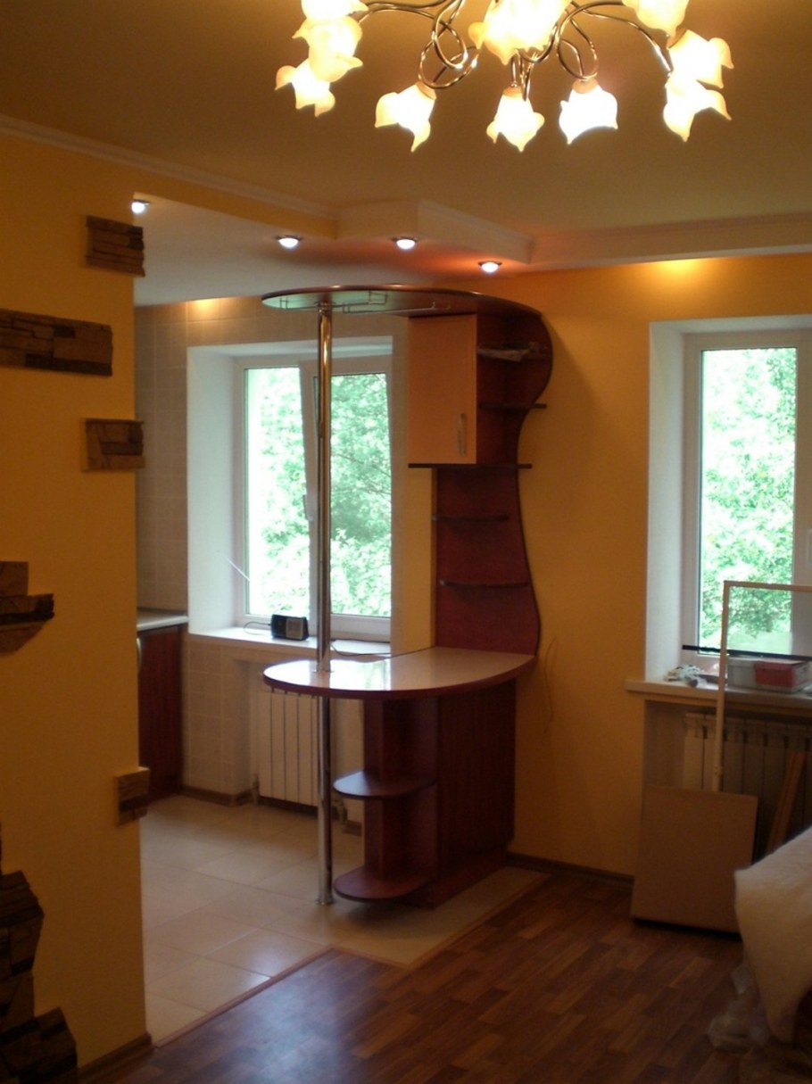 Совмещение кухни и гостиной в хрущевке