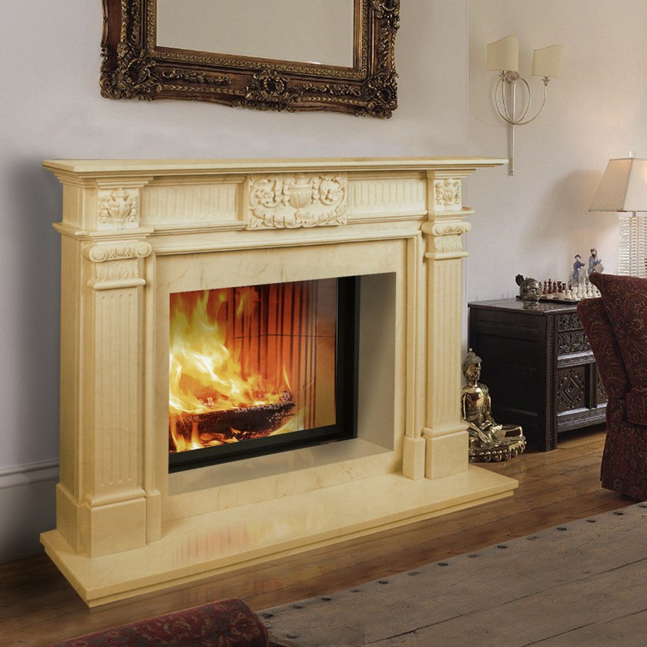 Электрический камин REALFLAME Tiffany Marble Egyptian Beidge