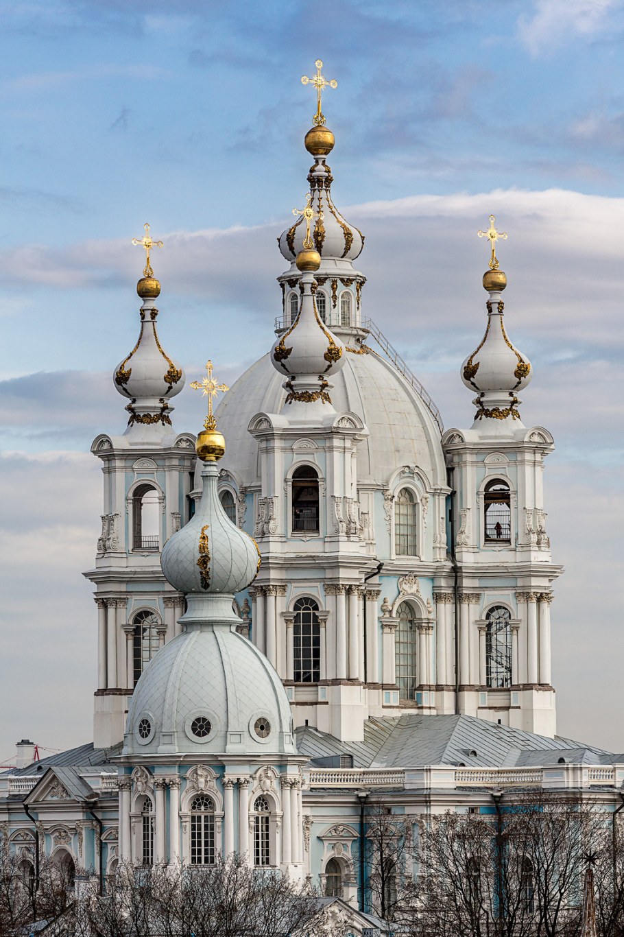 Смольный собор Елизаветинское Барокко