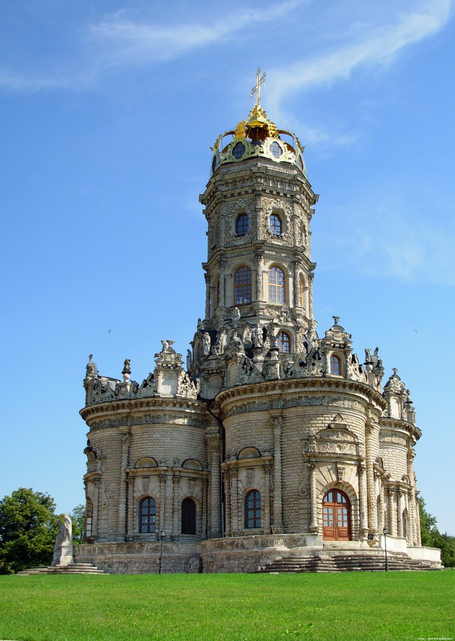 Смольный собор Елизаветинское Барокко