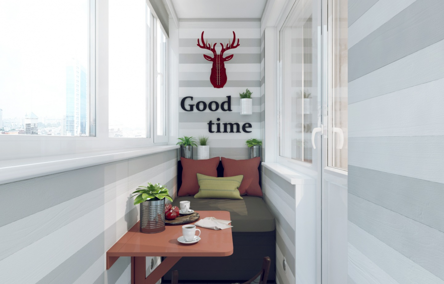 Балкон в современном стиле