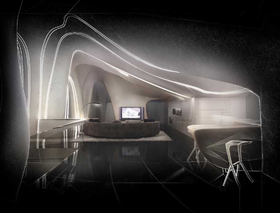 Футуристический стиль фотостудия