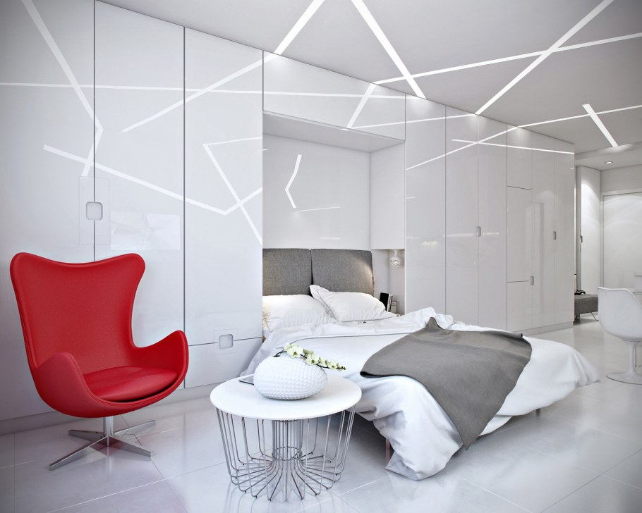 Шторы в стиле футуризм