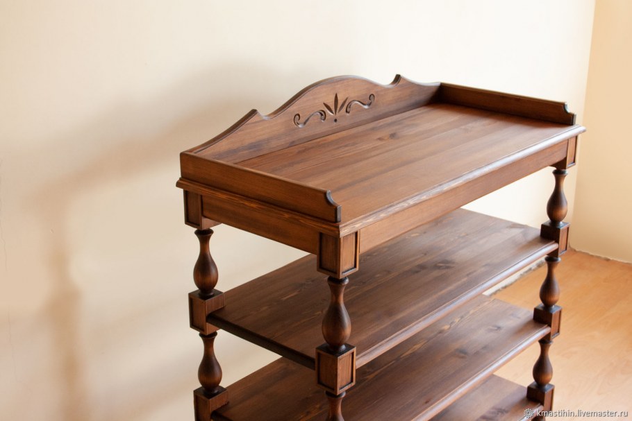 Этажерка из массива