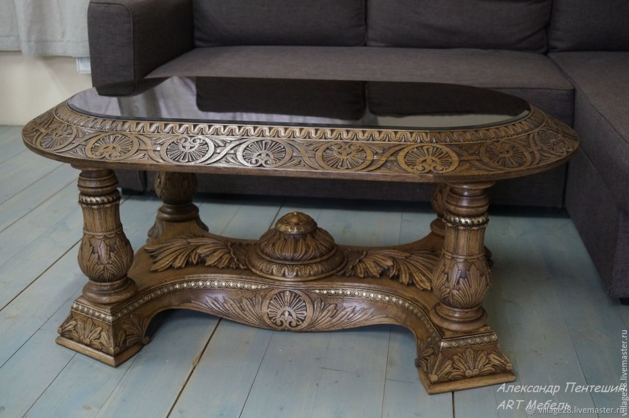 Резной столик Александр Пентешин