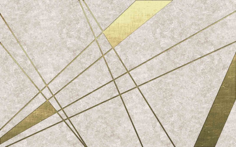 Латунные полосы в интерьере