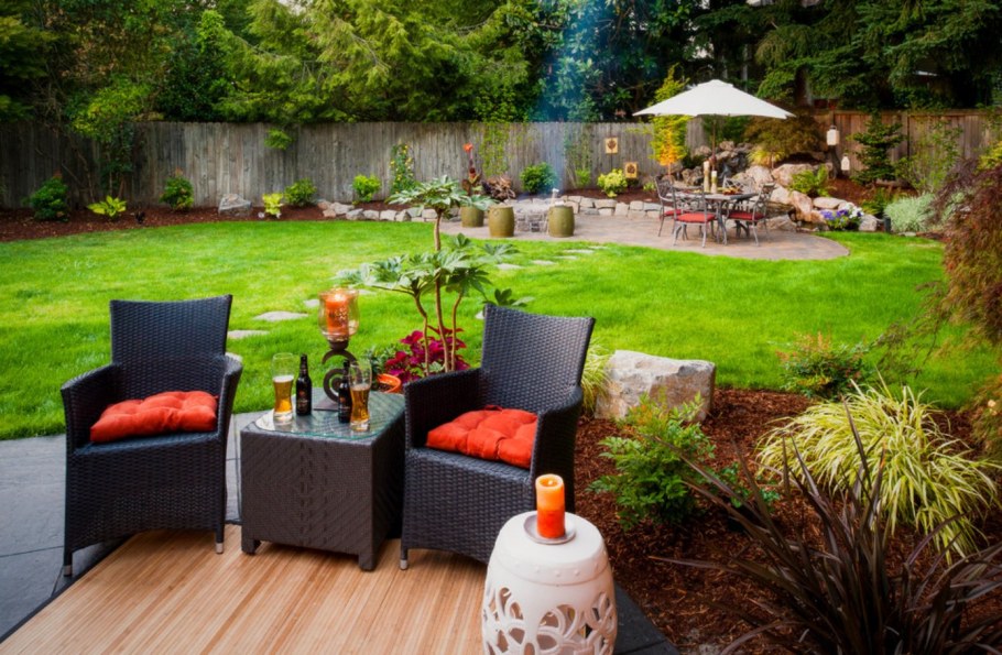 Красивая дача для отдыха