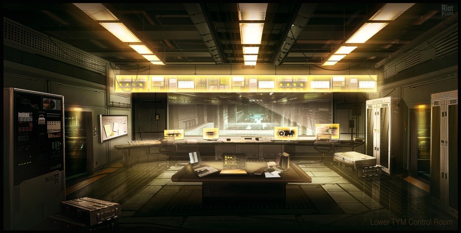 Деус экс концепт комната