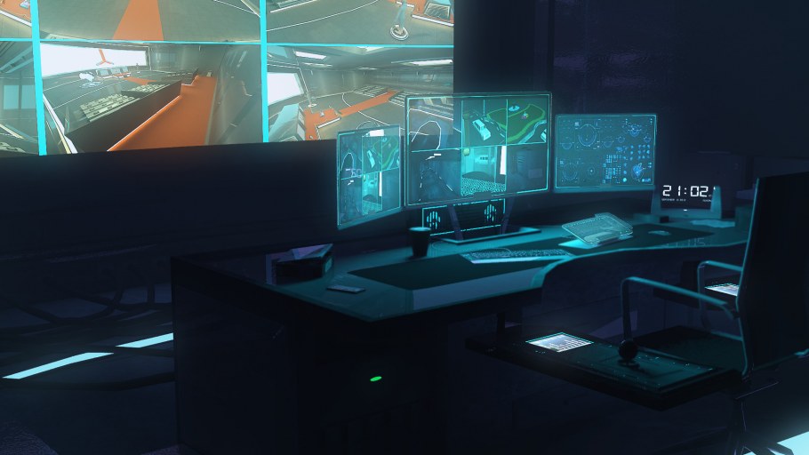 Компэки Плаза киберпанк