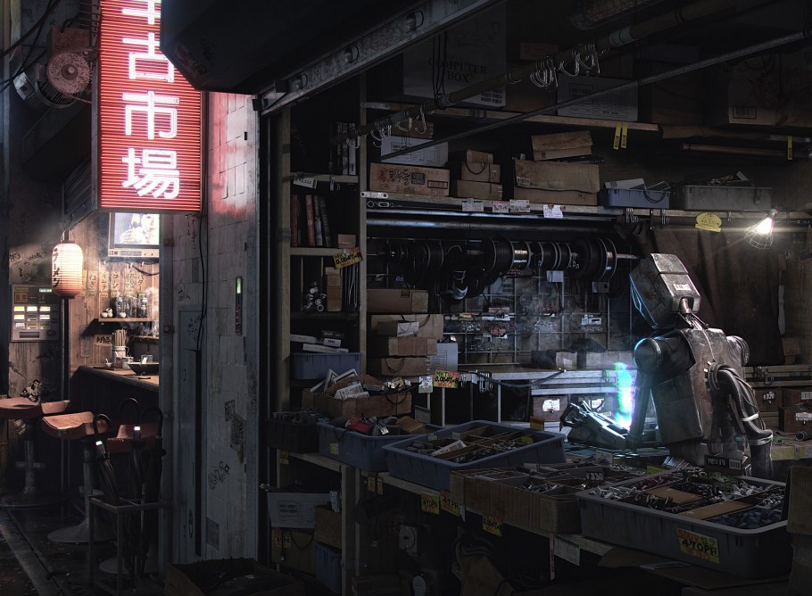 Cyberpunk тюрьма