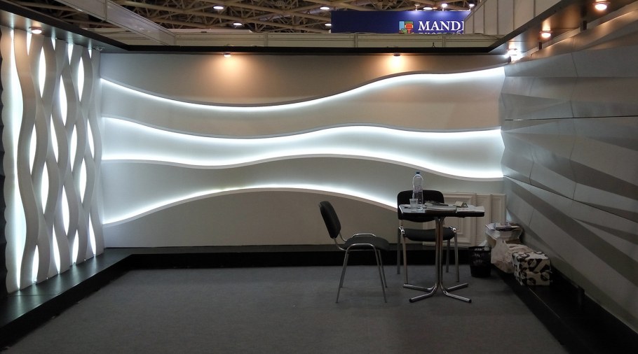 3д панели Zaha