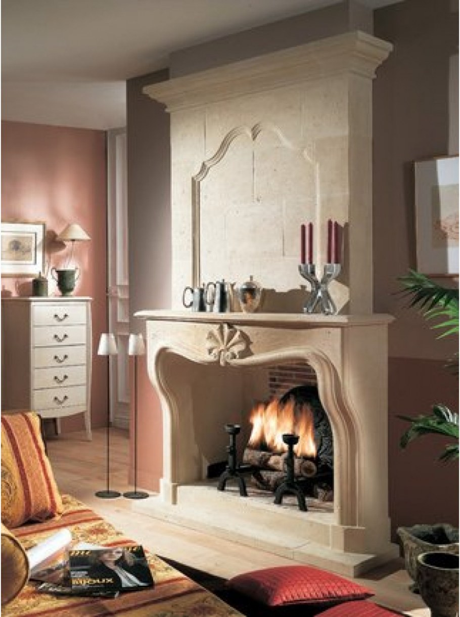 Камин в классическом стиле