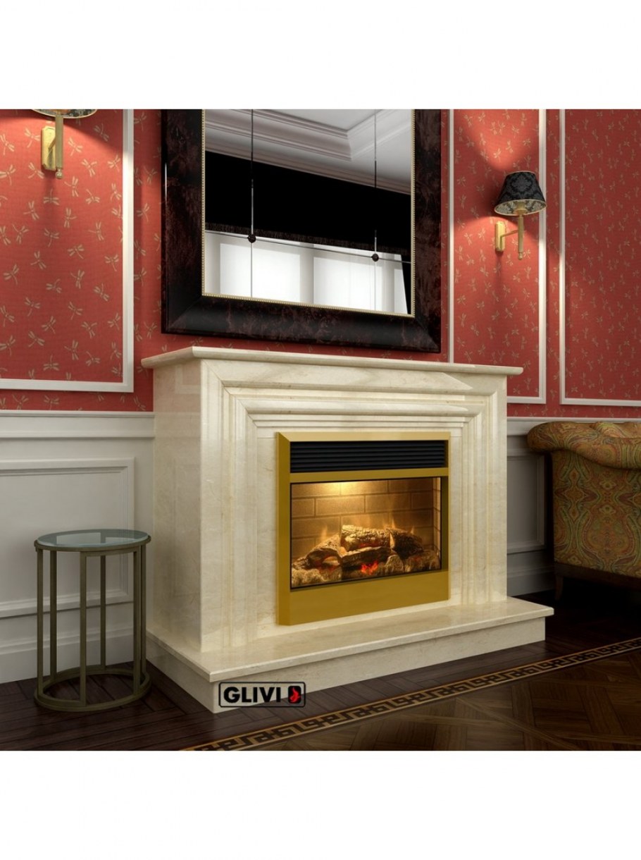 Камин из мрамора Glivi