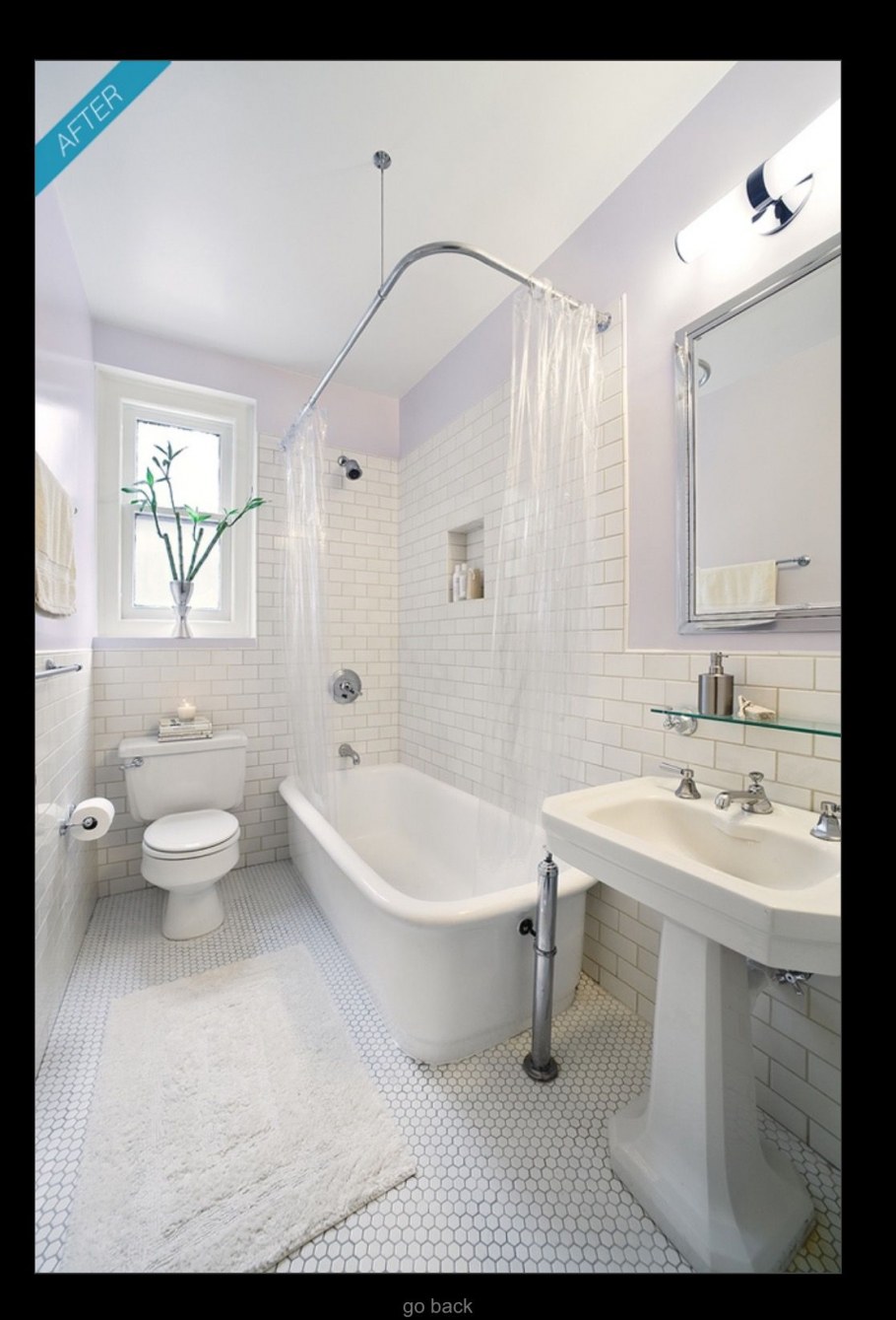 Проект ванной комнаты с окном