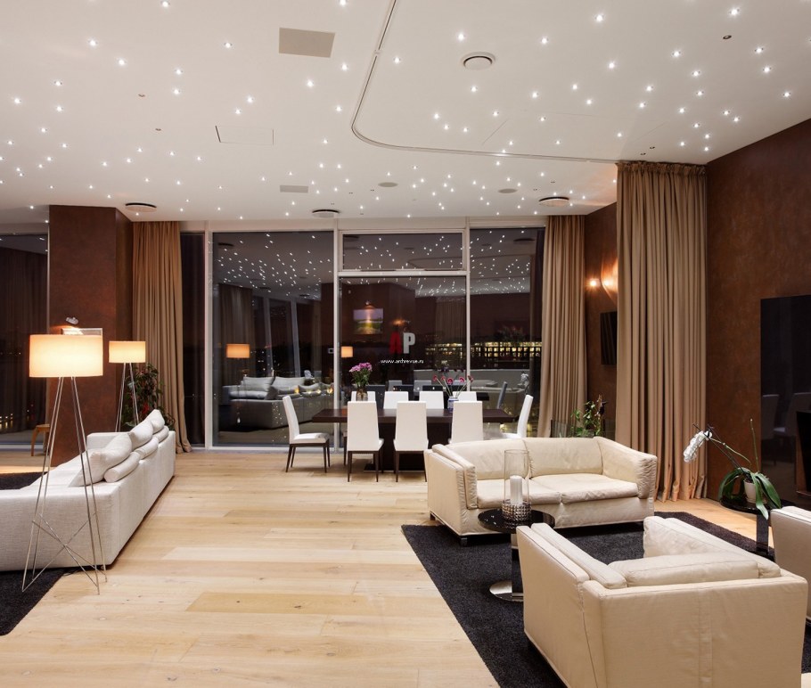 Роскошный современный интерьер