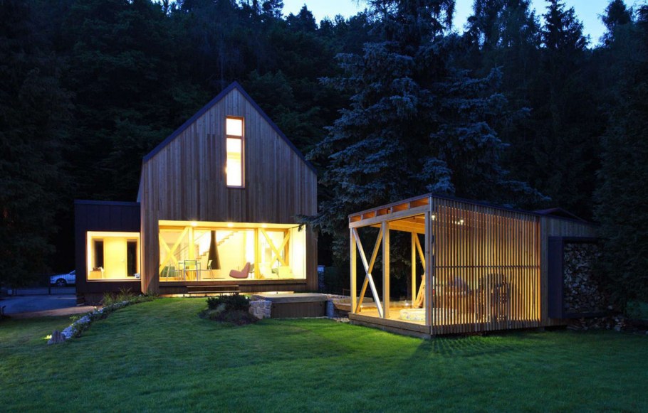 Современные домики для дачи