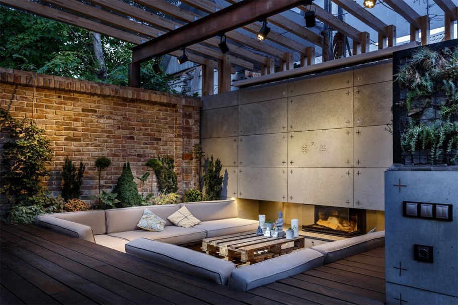 Веранда в современном стиле