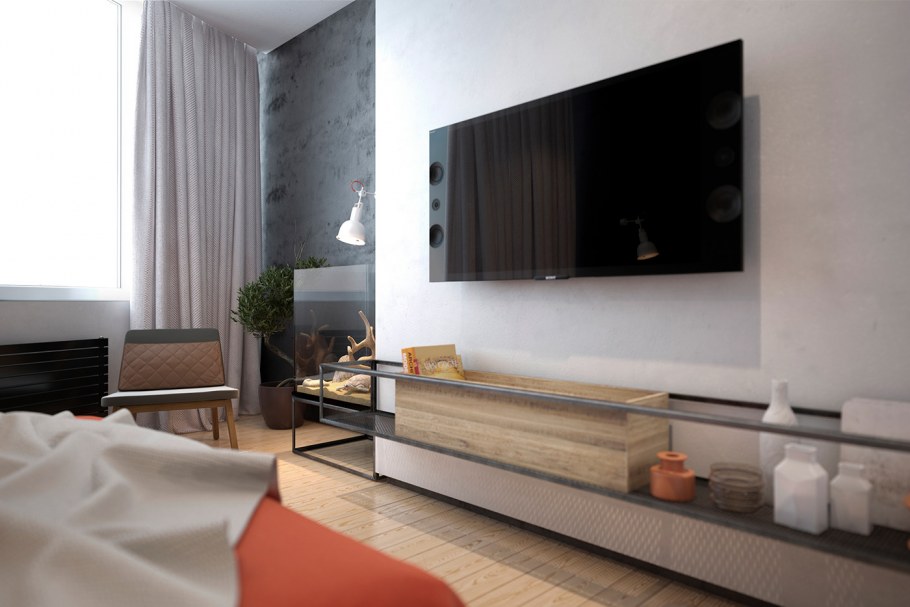 Камень в стиле лофт