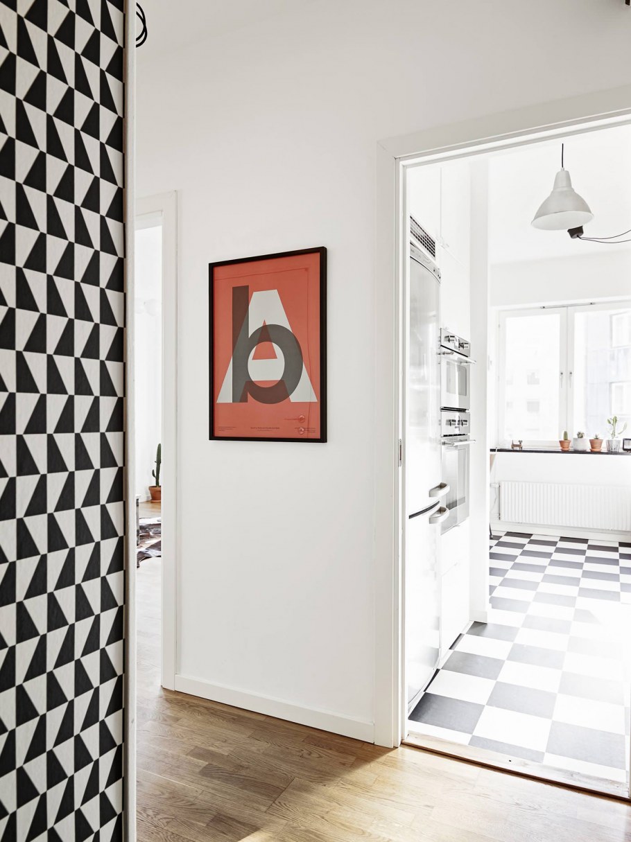 Прихожая в скандинавском стиле