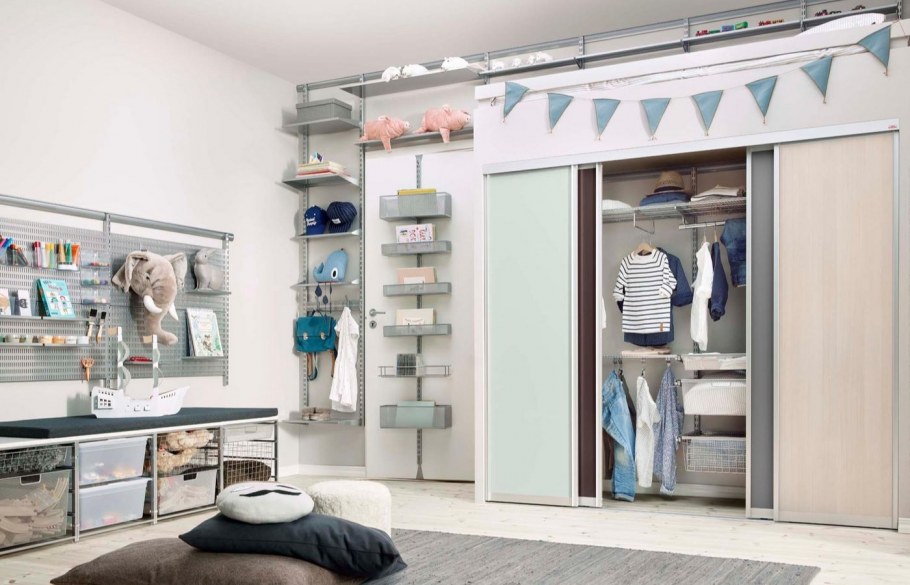 Elfa гардеробные детские