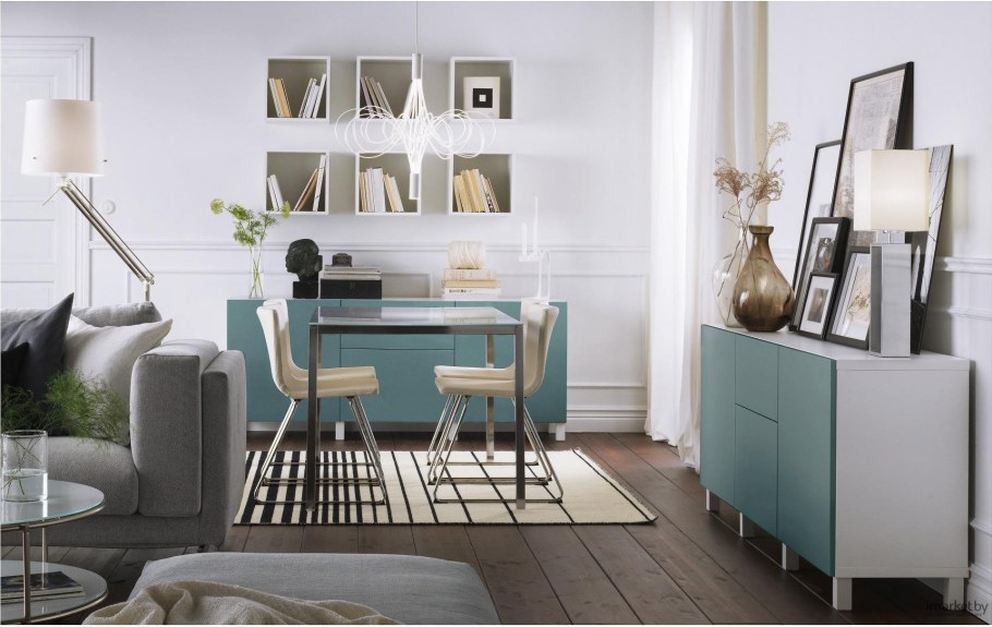 Besta ikea гостиная