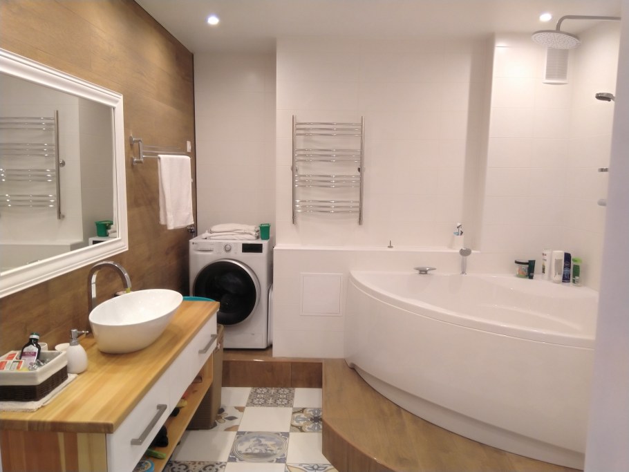 Декор маленькой ванны