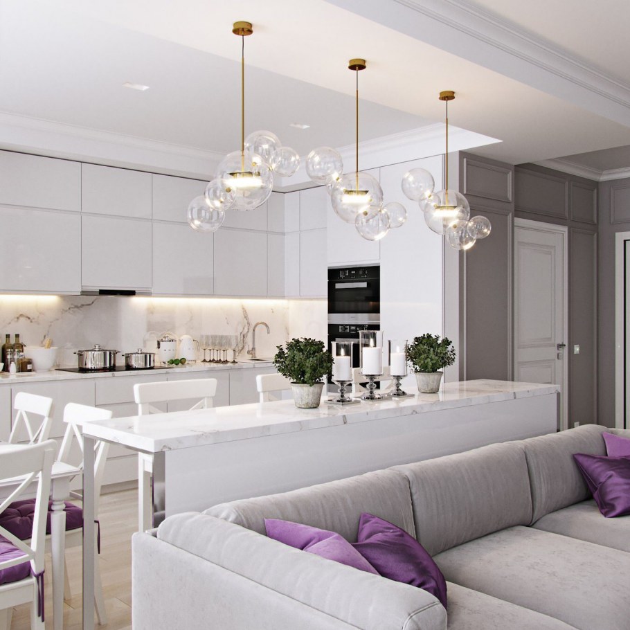 Новые Ватутинки ночью