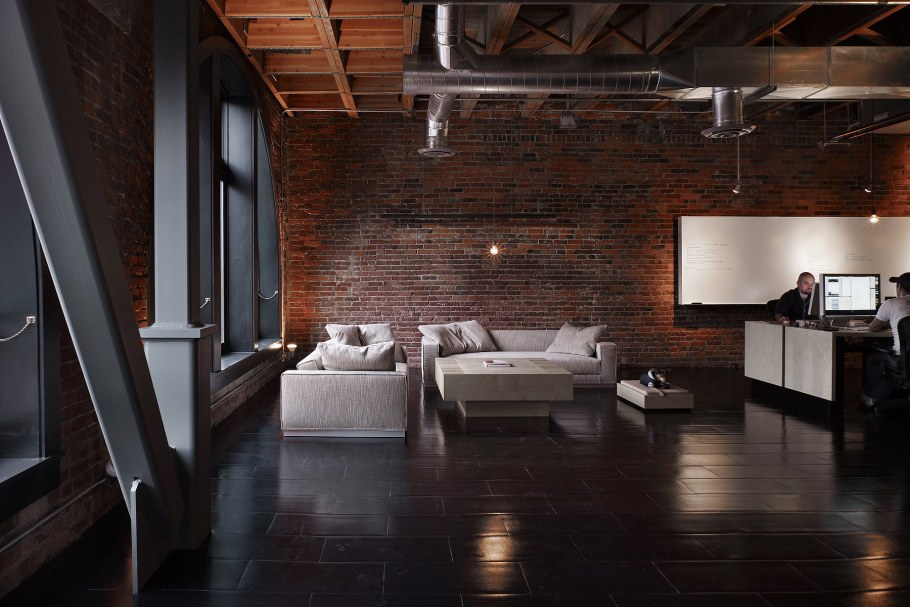 Интерьер в стиле лофт Индастриал