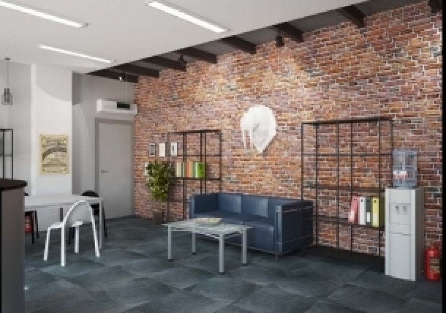 Кабинет директора в стиле лофт