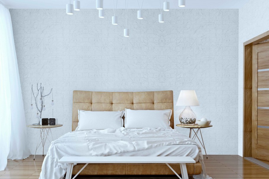 Панель МДФ листовая кирпич Арктика 2440 1220 мм