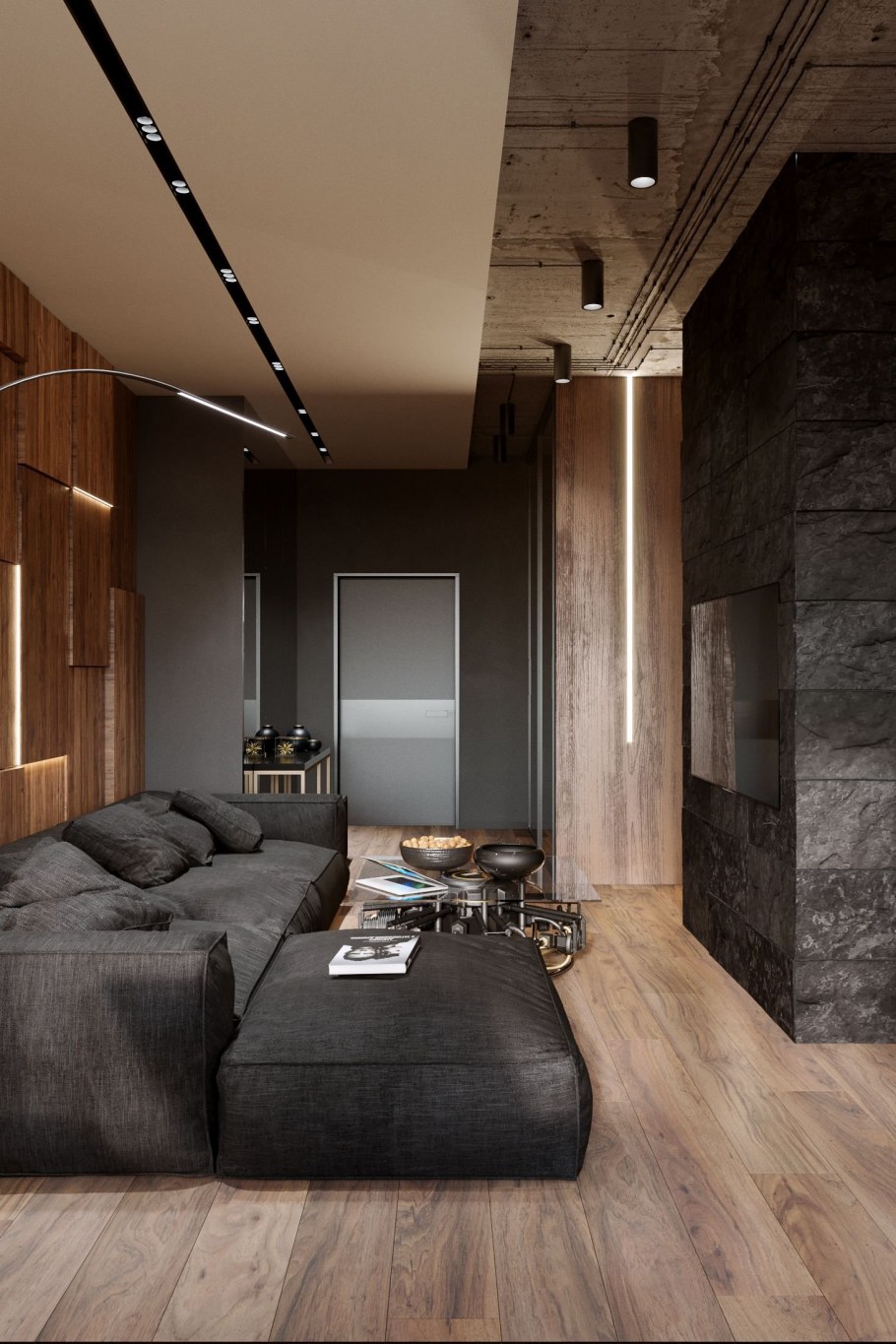 Интерьер мужской комнаты