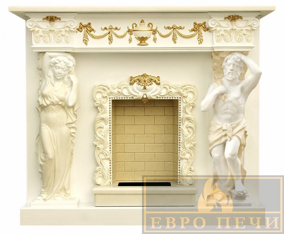 Камины из оселкового мрамора