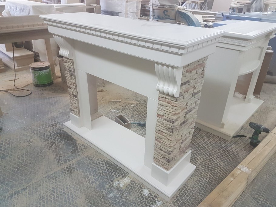 Обрамление для напольного камина своими руками