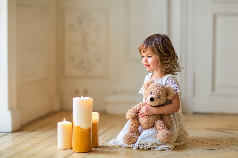 Необычная детская фотосессия