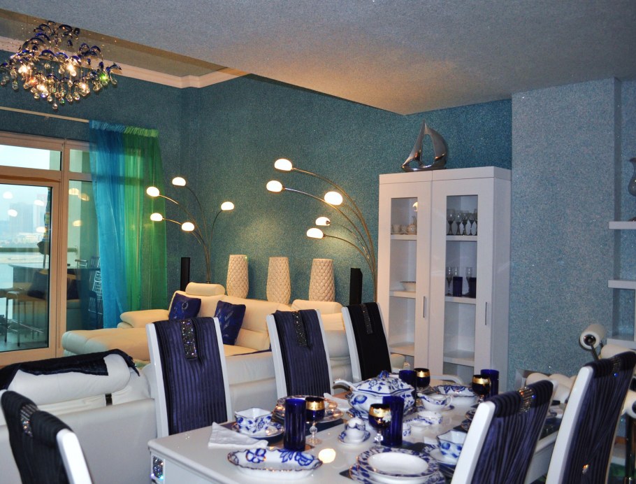 Жидкие обои в современном интерьере