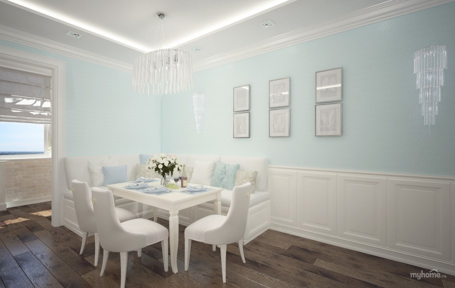 Шёлковая штукатурка в интерьере