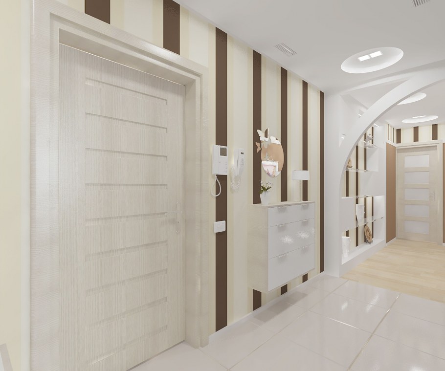 Плинтус в коридоре