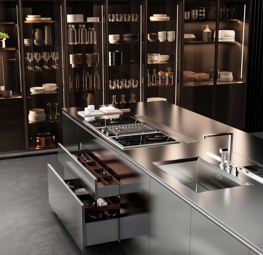 Кухни элитные современные