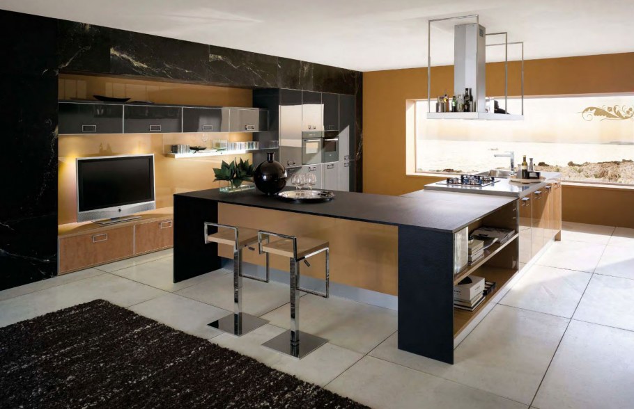 Scavolini островные кухни