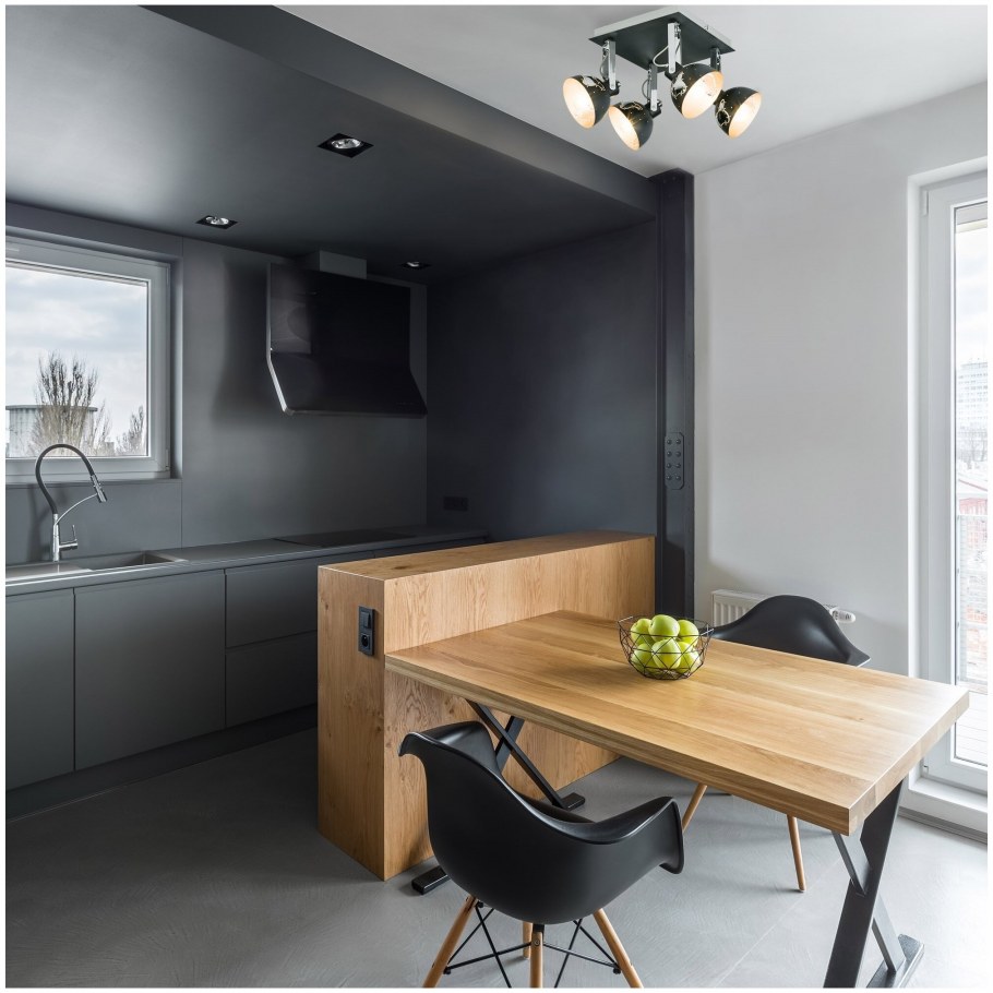 Светильник споты - 20069/4 черный