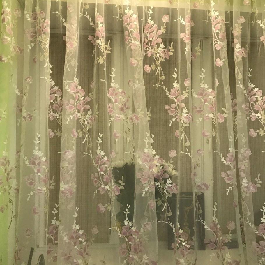 Тюль занавеска Mesh embroiddery Curtain 140*260 модель gzg134-3 Royal Union
