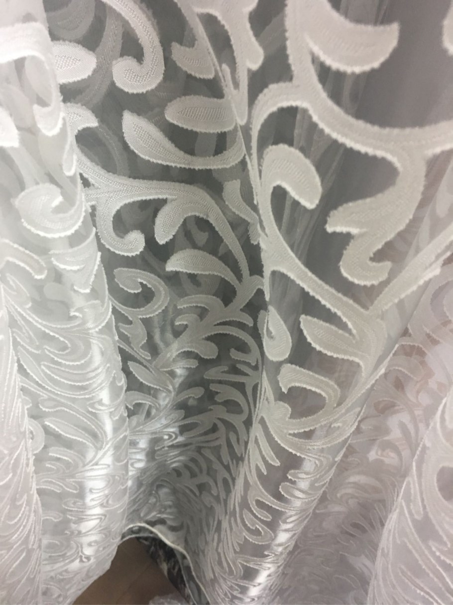 Стальной Ажур ш3 тюль